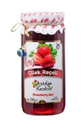 Antalya Reçelcisi Çilek Reçeli 290 G 12li - Antalya Reçelcisi