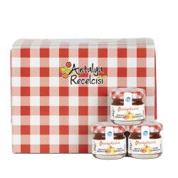 Antalya Reçelcisi Şeftali Marmelatı 34 G 48li - Antalya Reçelcisi