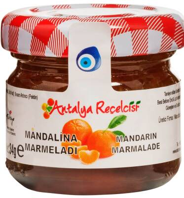 Antalya Reçelcisi Bodrum Mandalina Marmelatı 34 G 48li - 1