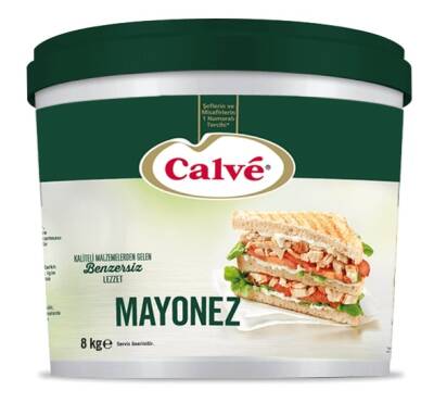 Calve Salata Mayonezi 8 Kg - 1