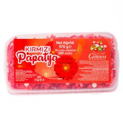 Çimsos Kırmızı Papatya Dekor 570 G 4 Ad - Çimsos