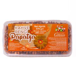 Çimsos Kahverengi Papatya Dekor 570 G 4 Ad - Çimsos