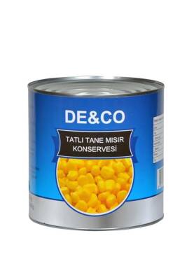 De&Co Mısır Tane Konserve Brüt 2500 G 6 Ad - 1