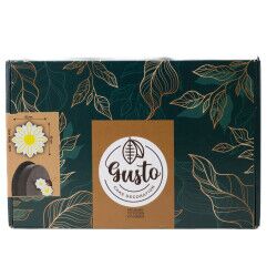 Dr. Gusto Beyaz Papatya Dekor Çikolata 288 Ad (Kod:8978) - Dr. Gusto