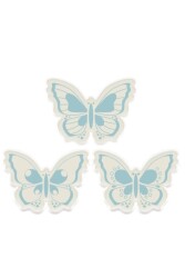 Dr. Gusto Mavi Kelebek Dekor Çikolata 288 Ad (Kod:9036) - Dr. Gusto