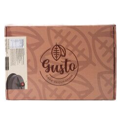 Dr. Gusto Siyah Kalem Dekor Çikolata 240 Ad (Kod:9258) - Dr. Gusto