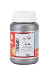 Dr. Gusto Su Bazlı Kırmızı Toz Boya 75 G - Dr. Gusto