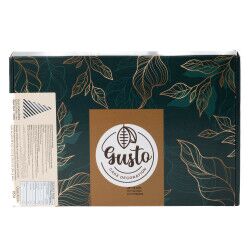 Dr. Gusto Üçgen Çizgili Dekor Çikolata 384 Ad (Kod:8541) - Dr. Gusto