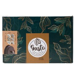 Dr. Gusto Siyah-Beyaz Dekor Çikolata 240 Ad (Kod:9289) - Dr. Gusto