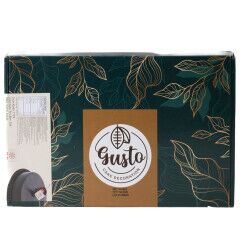 Dr. Gusto Yeni Yıl Kare Dekor Çikolata 288 Ad (Kod:7308) - Dr. Gusto