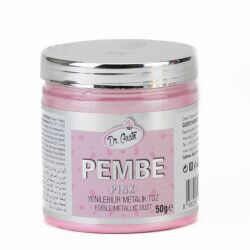 Dr. Gusto Yenilebilir Pembe Metalik Gıda Simi 50 G - Dr. Gusto