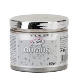 Dr. Gusto Yenilebilir Gümüş Metalik Gıda Simi 50 G - Dr. Gusto