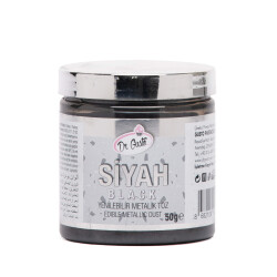 Dr. Gusto Yenilebilir Siyah Metalik Gıda Simi 50 G - Dr. Gusto