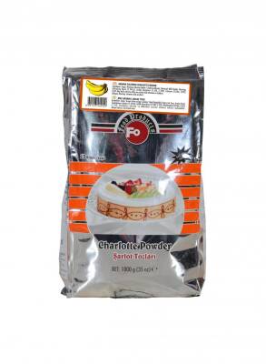 Fo Muz Aromalı Şarlot Tozu 1 Kg - 1