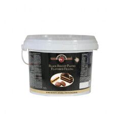 Fo Siyah Bisküvi Aromalı Pasta Dolgusu 7 Kg - Özmer