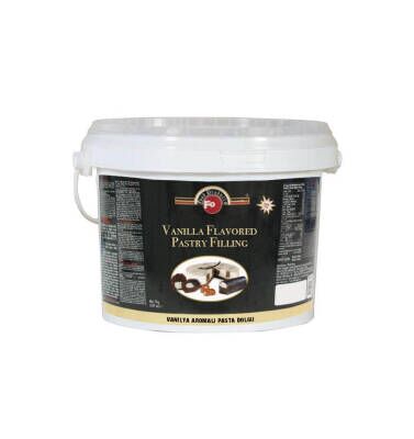 Fo Vanilya Aromalı Pasta Dolgusu 7 Kg - 1