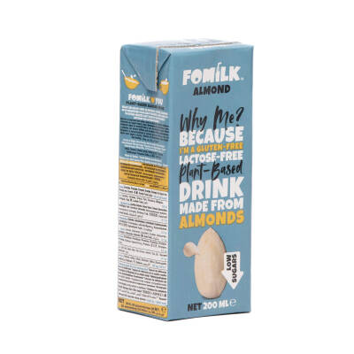 Fomilk Bitkisel Bazlı Badem İçeceği 200 Ml 27 Ad - 1