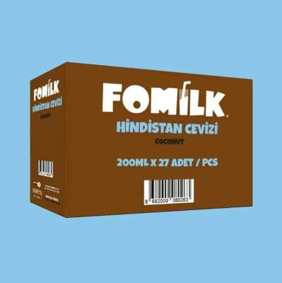 Fomilk Bitkisel Bazlı Hindistan Cevizi İçeceği 200 Ml 27 Ad - 1