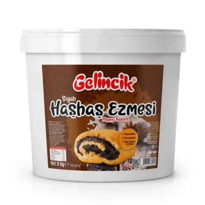 Gelincik Siyah Haşhaş Ezmesi 5 Kg - 1