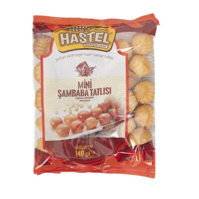 Hastel-Kral Mini Şambaba Tatlısı 140 G 24 Pk - 1