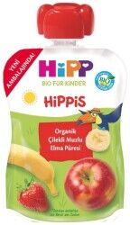 Hipp Çilekli Muzlu Elma Püresi 100 G 6lı - Hipp