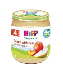 Hipp Organik Armutlu Şeftali Püresi 125 G 6lı - Hipp