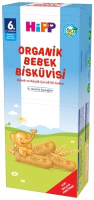 Hipp Organik Bebek Bisküvisi 180 G 9lu - 1