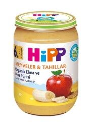 Hipp Organik Elma Ve Muz Püresi 190 G 6lı - Hipp