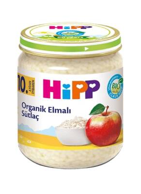 Hipp Organik Elmalı Sütlaç 200 G 6lı - 1