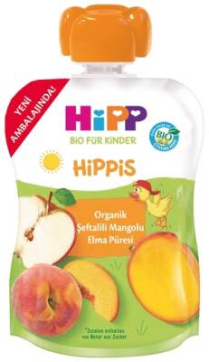 Hipp Şeftali Mango Elma Püresi 100 G 6lı - 1