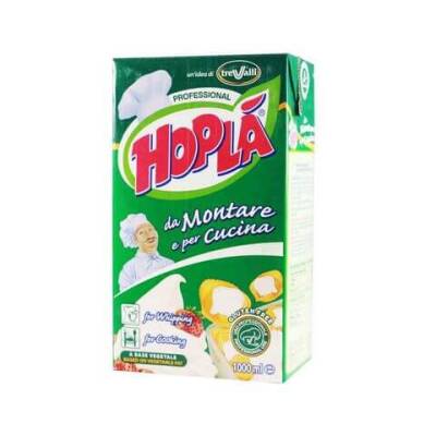 Hopla Bitkisel Şekersiz Krema 1 Kg 12li - 1