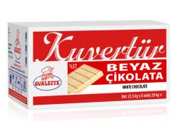 Ovalette %37 Ekstra Beyaz(Fildişi) Kuvertür 2500 G - 2