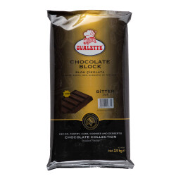 Ovalette %50 Bitter Kuvertür 2500 G - Katsan