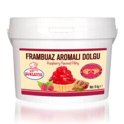 Ovalette Frambuaz Aromalı Dolgu 6 Kg - Katsan