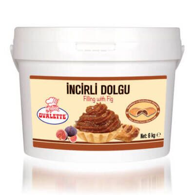 Ovalette İncir Aromalı Dolgu 6 Kg - 1