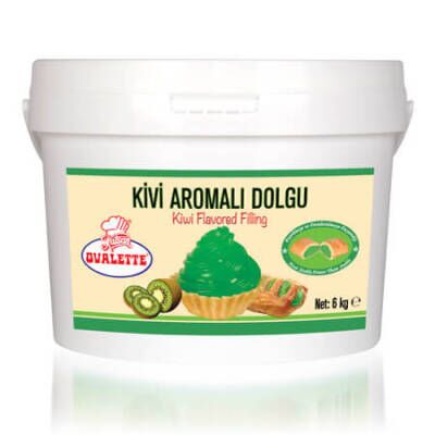 Ovalette Kivi Aromalı Dolgu 6 Kg - 1