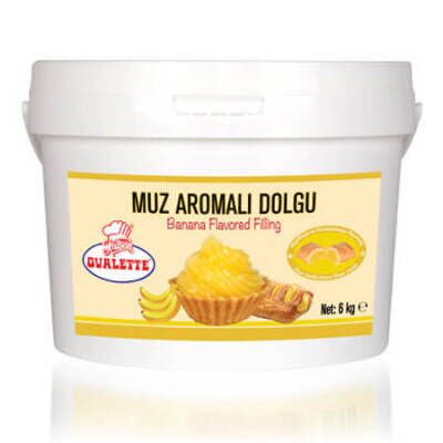 Ovalette Muz Aromalı Dolgu 6 Kg - 1