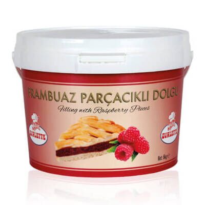 Ovalette Frambuaz Parçacıklı Dolgu 6 Kg - 1