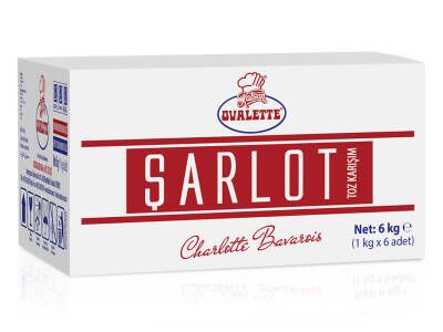 Ovalette Frambuazlı Şarlot Tozu 1 Kg - 2