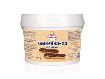 Ovalette Kahverengi Ekler Sos 7 Kg - 1