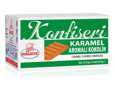 Ovalette Karamel Konfiseri 2500 G - 2