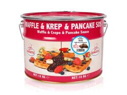 Ovalette Sütlü Krep&Waffle Sos 10 Kg - Katsan