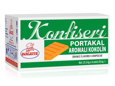 Ovalette Portakal Konfiseri 2500 G - 2