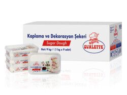 Ovalette Beyaz Kaplama Hamuru 1 Kg - Katsan