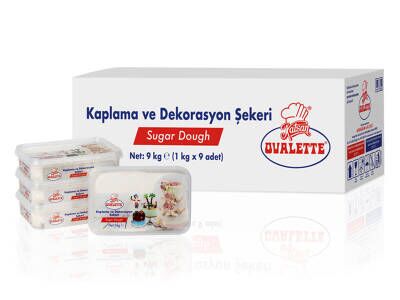 Ovalette Beyaz Kaplama Hamuru 1 Kg - 1