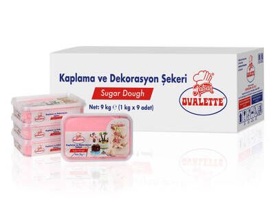 Ovalette Pembe Kaplama Hamuru 1 Kg - 1