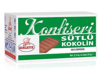 Ovalette Sütlü Konfiseri 2500 G - 2