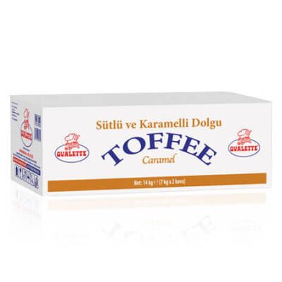 Ovalette Sütlü Karamelli Toffee Dolgu 7 Kg - 2