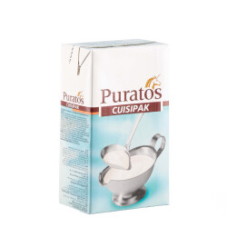 Puratos Cuisipak Şekersiz Sıcak Krema 1 L 12 Ad - Puratos