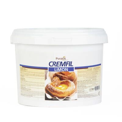 Puratos Cremfil Limonlu Dolgu 6 Kg - 1